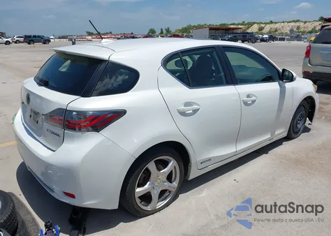 2011 Lexus Ct 200H Premium из США, поврежденный, VIN JTHKD5BH2B2020642